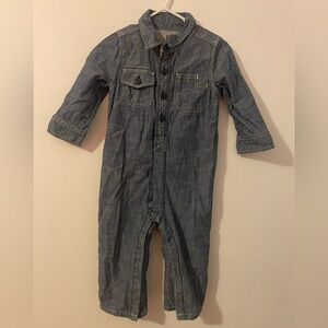 Baby Gap Denim One Piece 12-18m